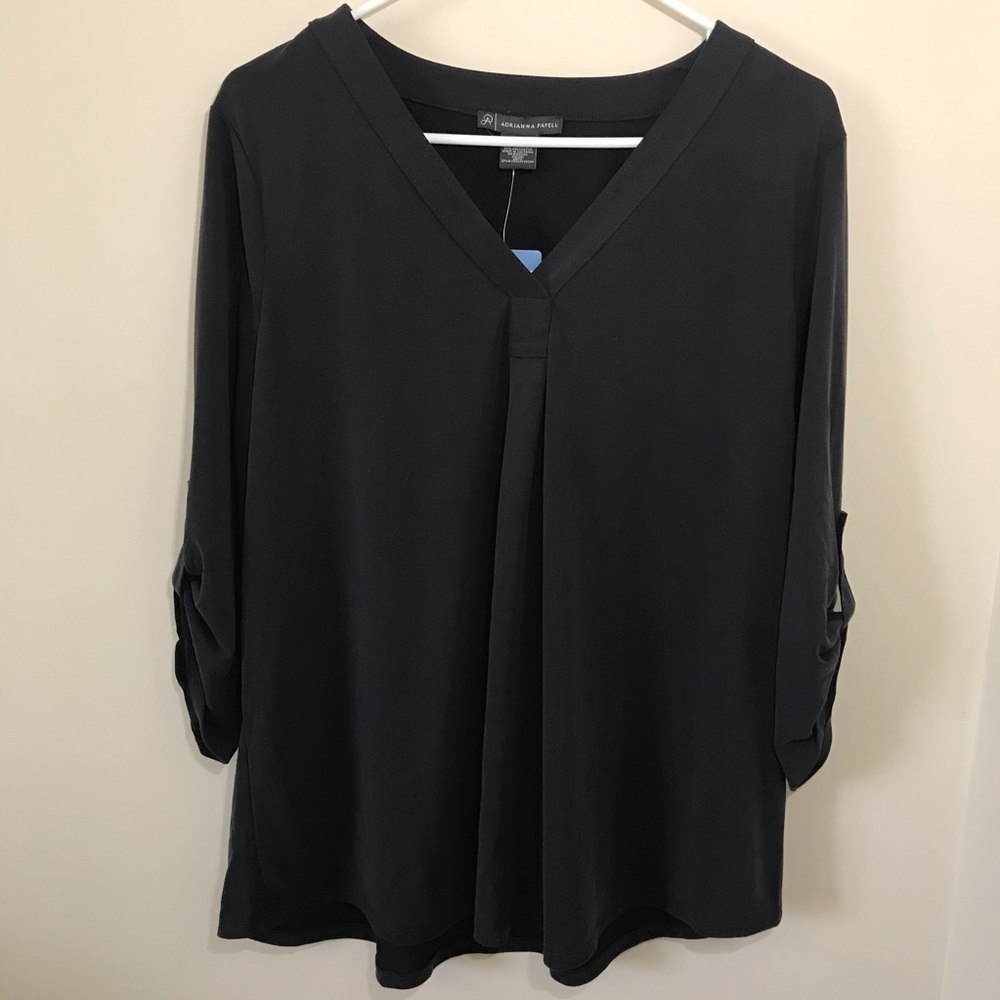 Adrianna Papell V-neck Top